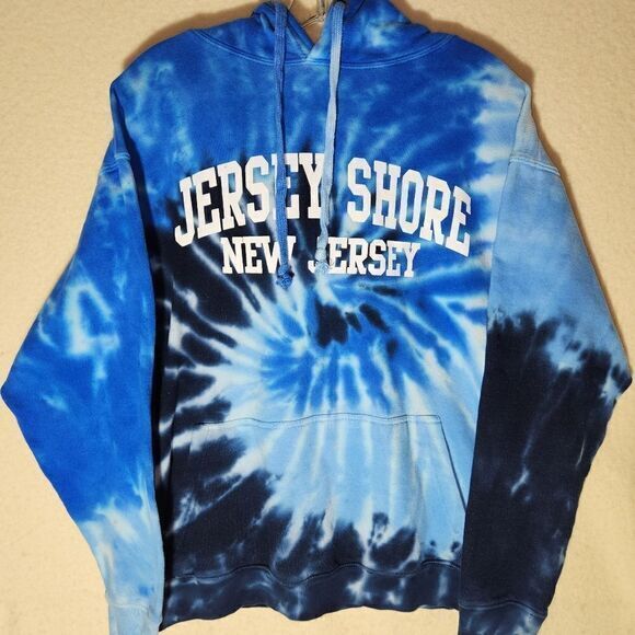 ‎Tye Dye New Jersey Hoodie size Large - Picture 1 of 3